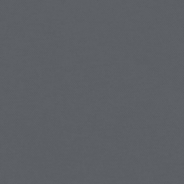 Canapé de jardin avec coussins forme de L noir acier textilène – Image 6