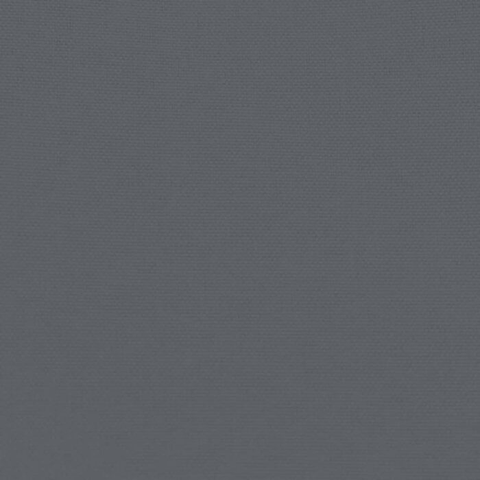 Canapé de jardin avec coussins forme de L noir acier textilène – Image 6