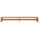 Support de moniteur marron miel 100x24x13 cm bois de pin solide – Image 2