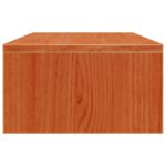 Support de moniteur marron miel 50x27x15 cm bois de pin solide – Image 4