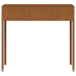 Jardinière 100,5x40,5x90 cm acier résistant aux intempéries – Image 2