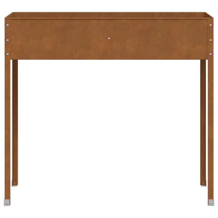 Jardinière 100,5x40,5x90 cm acier résistant aux intempéries – Image 2