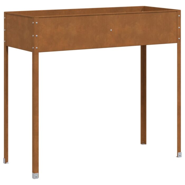 Jardinière 100,5x40,5x90 cm acier résistant aux intempéries – Image 4