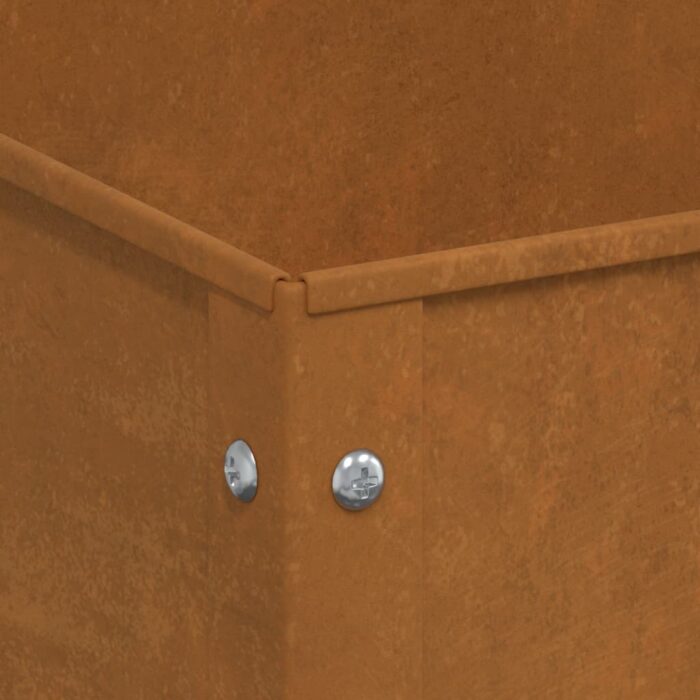 Jardinière 100,5x40,5x90 cm acier résistant aux intempéries – Image 7