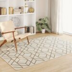 Tapis intérieur extérieur à poils courts 160x230cm antidérapant – Image 4