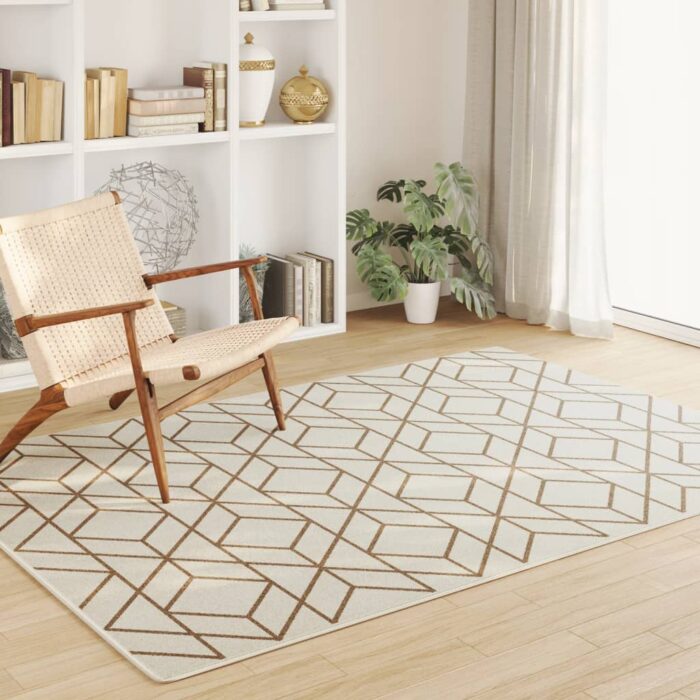 Tapis intérieur extérieur à poils courts 160x230cm antidérapant – Image 4