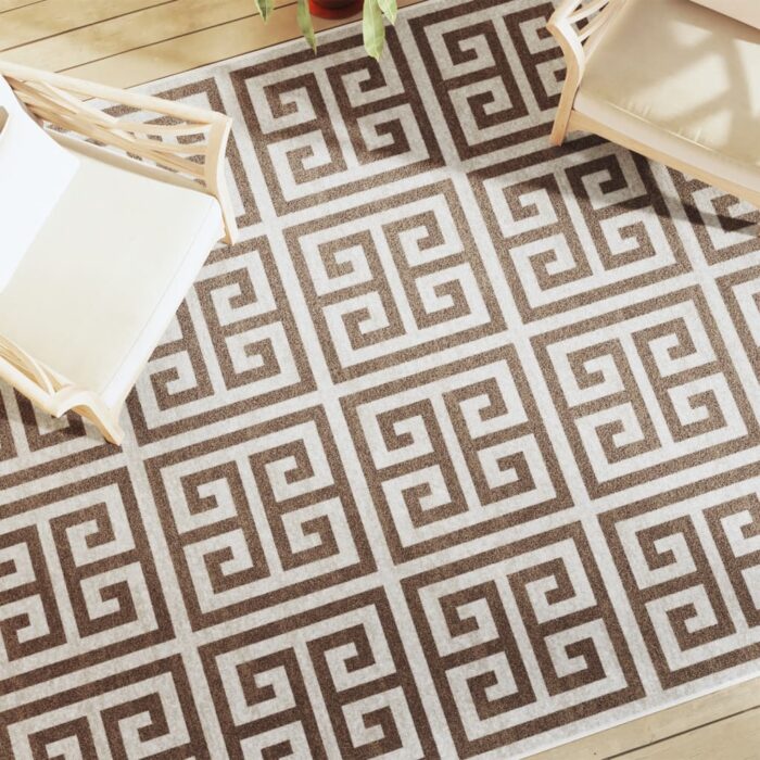 Tapis intérieur extérieur à poils courts 190x300cm antidérapant – Image 2