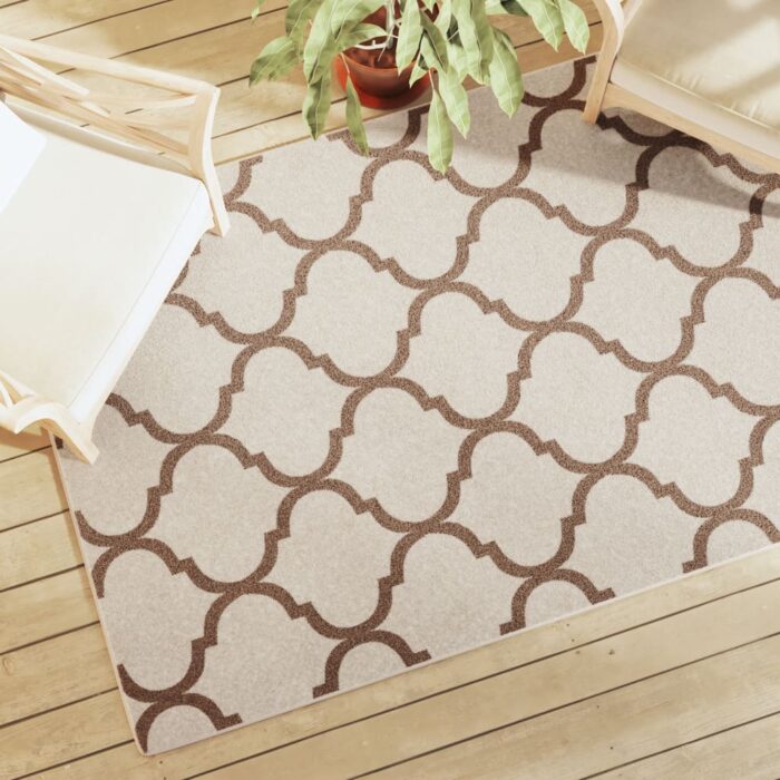 Tapis intérieur extérieur à poils courts 120x180cm antidérapant – Image 2