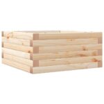 Jardinière 50x50x23 cm bois de pin massif – Image 5