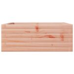 Jardinière 60x60x23 cm bois massif douglas – Image 3