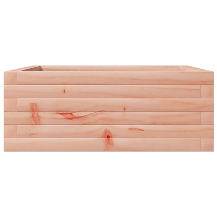 Jardinière 60x60x23 cm bois massif douglas – Image 4