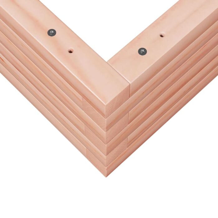 Jardinière 60x60x23 cm bois massif douglas – Image 6