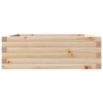 Jardinière 70x70x23 cm bois de pin massif – Image 4