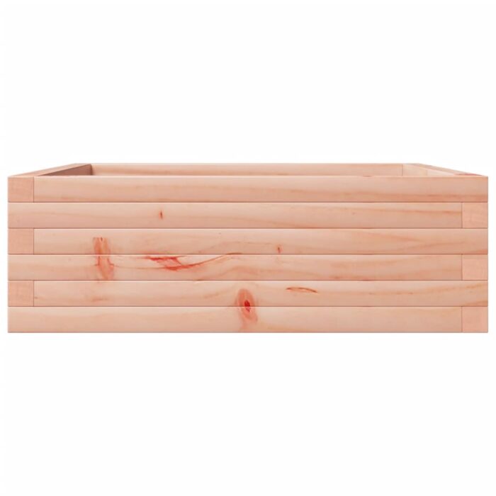 Jardinière 70x70x23 cm bois massif douglas – Image 4