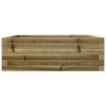 Jardinière 70x70x23 cm bois de pin imprégné – Image 3