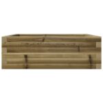 Jardinière 70x70x23 cm bois de pin imprégné – Image 4