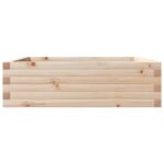 Jardinière 80x80x23 cm bois de pin massif – Image 3