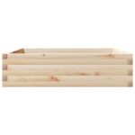 Jardinière 90x90x23 cm bois de pin massif – Image 5