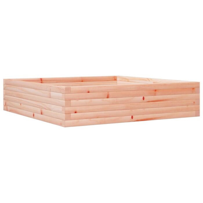 Jardinière 100x100x23 cm bois massif de douglas – Image 5
