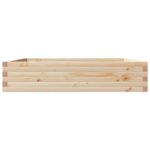 Jardinière 110x110x23 cm bois de pin massif – Image 3