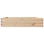 Jardinière 110x110x23 cm bois de pin massif – Image 4