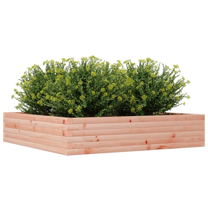Jardinière 110x110x23 cm bois massif douglas – Image 2