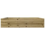 Jardinière 110x110x23 cm bois de pin imprégné – Image 4