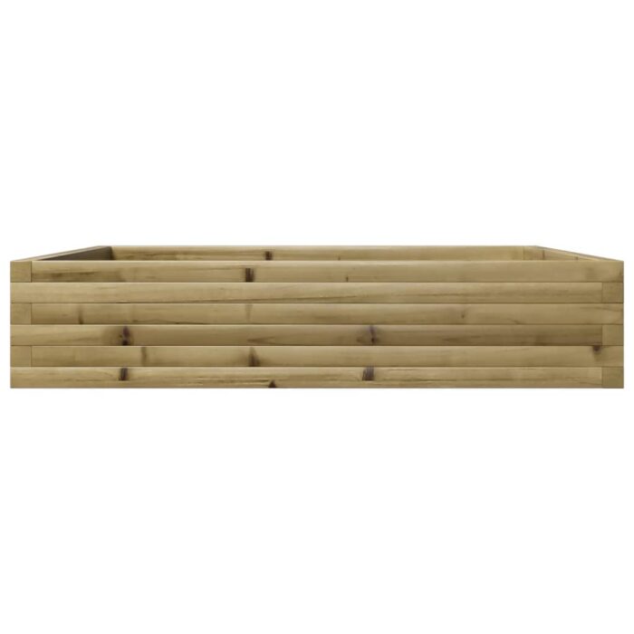 Jardinière 110x110x23 cm bois de pin imprégné – Image 4