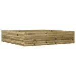 Jardinière 110x110x23 cm bois de pin imprégné – Image 5