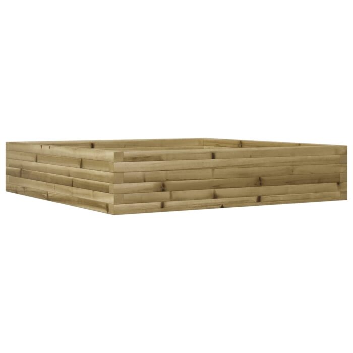 Jardinière 110x110x23 cm bois de pin imprégné – Image 5