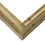 Jardinière 110x110x23 cm bois de pin imprégné – Image 6