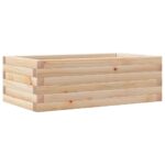 Jardinière 70x40x23 cm bois de pin massif – Image 5