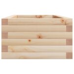 Jardinière 90x40x23 cm bois de pin massif – Image 4