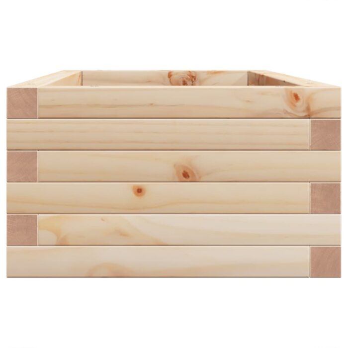 Jardinière 90x40x23 cm bois de pin massif – Image 4