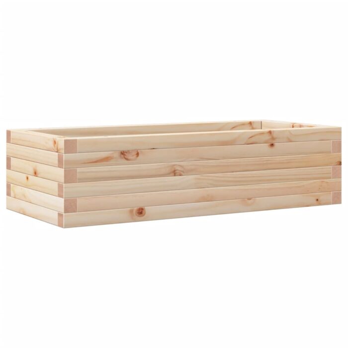 Jardinière 90x40x23 cm bois de pin massif – Image 5