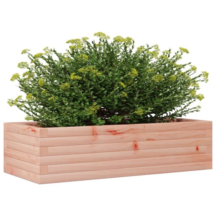 Jardinière 90x40x23 cm bois massif douglas – Image 2