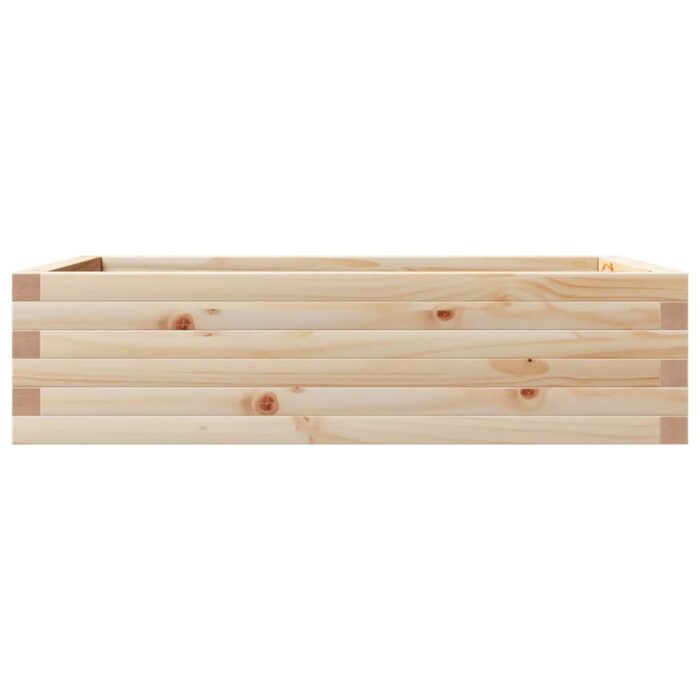 Jardinière 90x60x23 cm bois de pin massif – Image 3