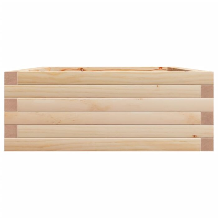 Jardinière 90x60x23 cm bois de pin massif – Image 4