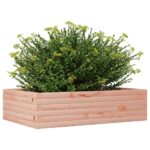 Jardinière 90x60x23 cm bois massif de douglas – Image 2