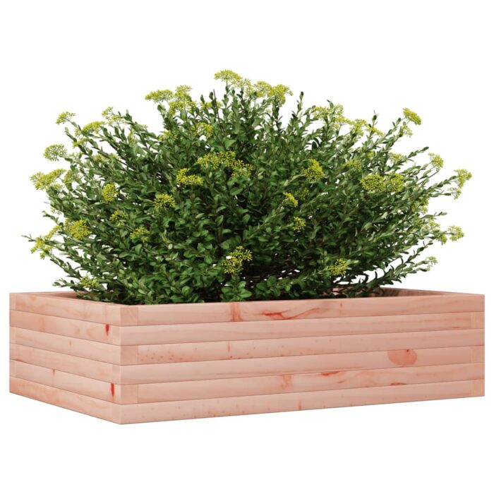 Jardinière 90x60x23 cm bois massif de douglas – Image 2