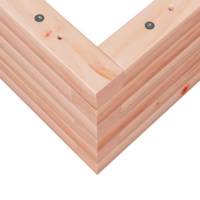 Jardinière 90x60x23 cm bois massif de douglas – Image 6