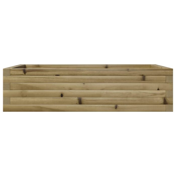 Jardinière 90x60x23 cm bois de pin imprégné – Image 3