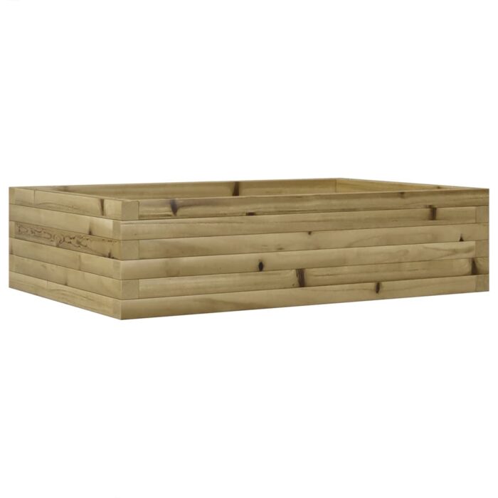 Jardinière 90x60x23 cm bois de pin imprégné – Image 5