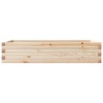 Jardinière 110x60x23 cm bois de pin massif – Image 3