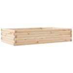 Jardinière 110x60x23 cm bois de pin massif – Image 5