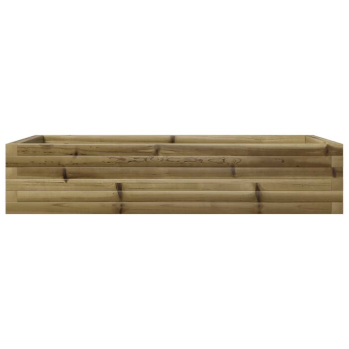 Jardinière 110x60x23 cm bois de pin imprégné – Image 3