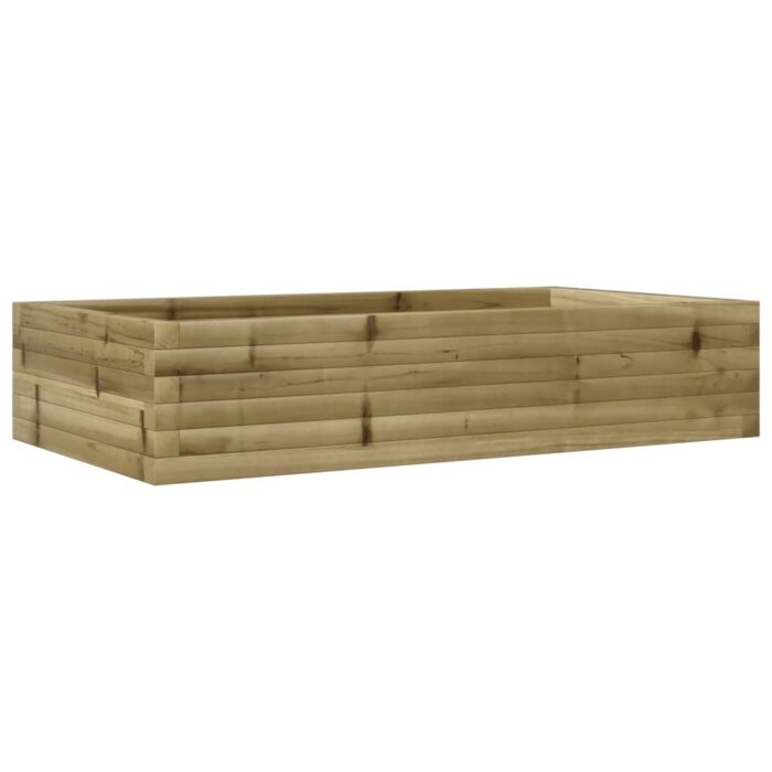 Jardinière 110x60x23 cm bois de pin imprégné – Image 5