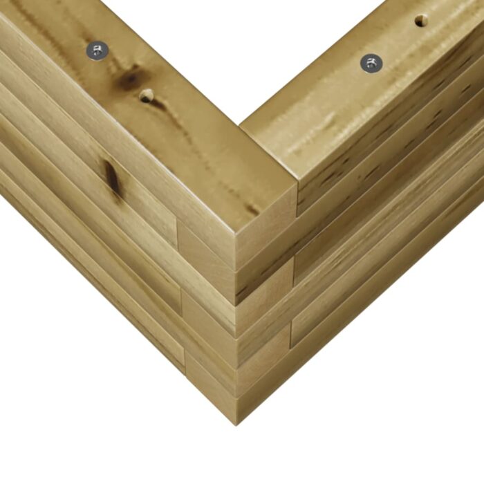 Jardinière 110x60x23 cm bois de pin imprégné – Image 6
