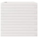 Jardinière blanc 50x50x45,5 cm bois de pin massif – Image 4