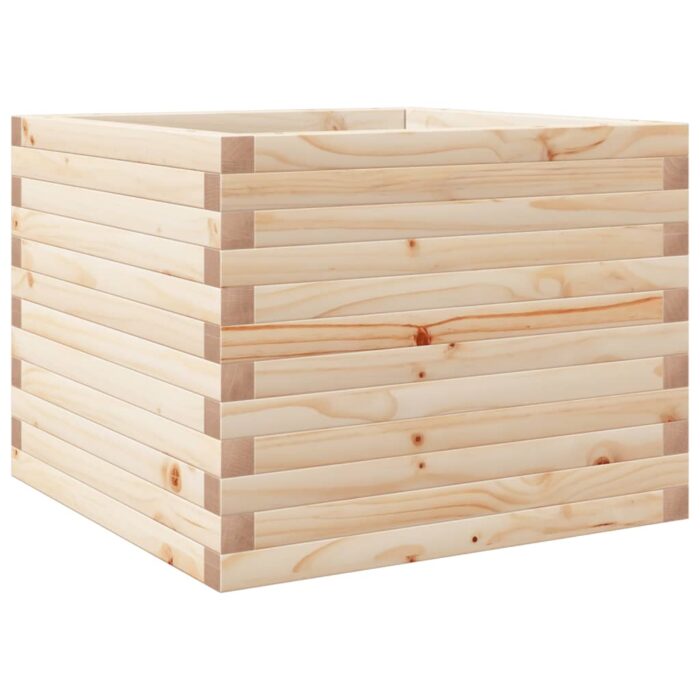 Jardinière 60x60x45,5 cm bois de pin massif – Image 5